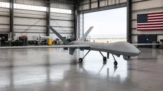 Skydio X10D tactical drone in flight, Blue UAS cleared list approved platform