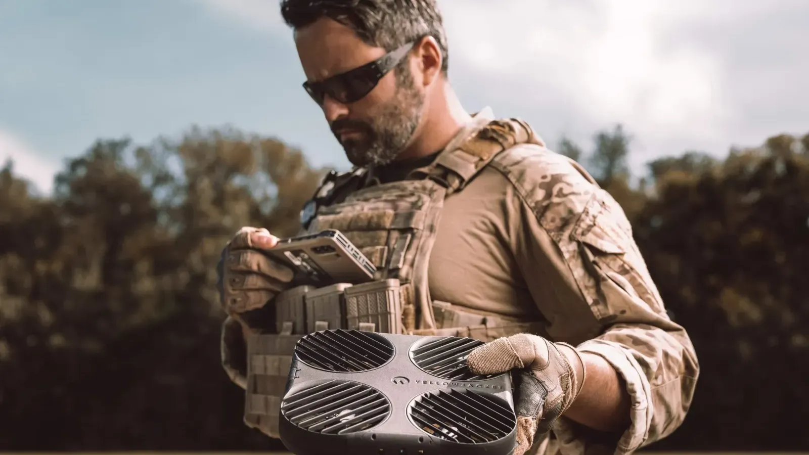 Darkhive tactical drone system for U.S. Army battlefield operations