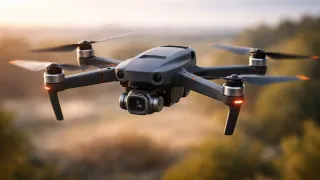 Skydio X10D tactical drone on a military landing pad, NDAA compliant US-made UAS