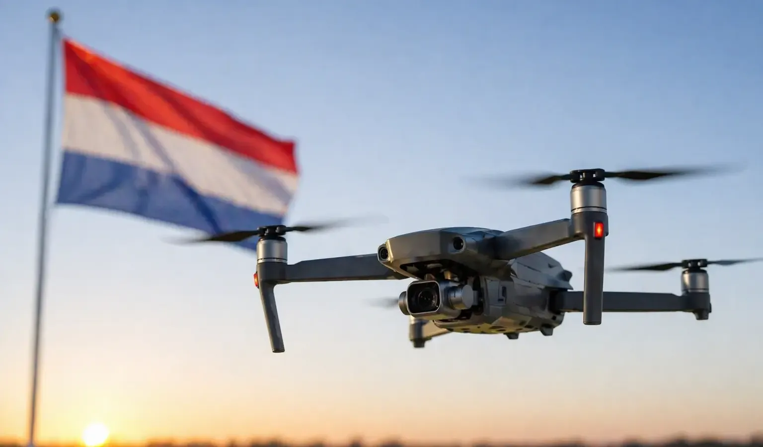 Ukrainian FPV drones lined up for deployment, representing Netherlands-Ukraine drone production partnership