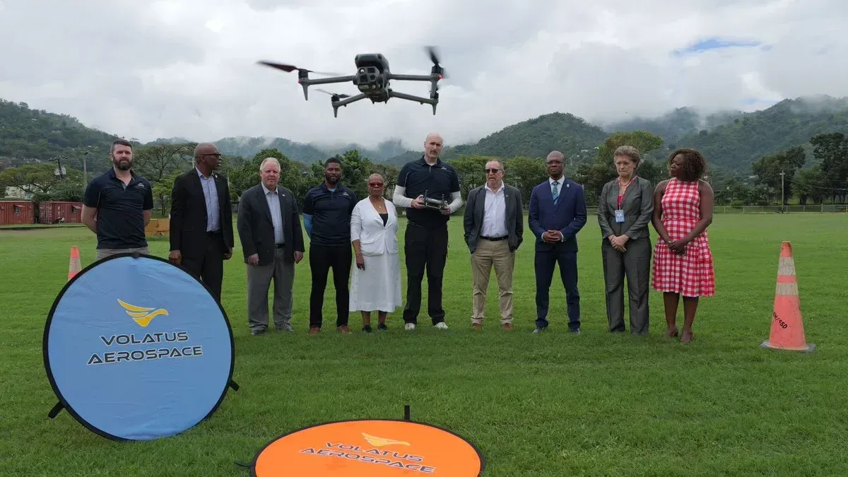 Volatus Aerospace drone training exercise with law enforcement personnel operating uncrewed aerial systems