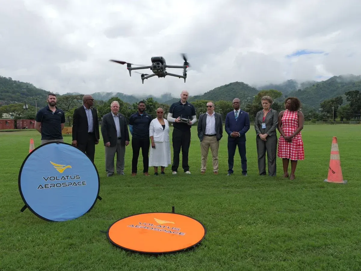 Volatus Aerospace drone training exercise with law enforcement personnel operating uncrewed aerial systems