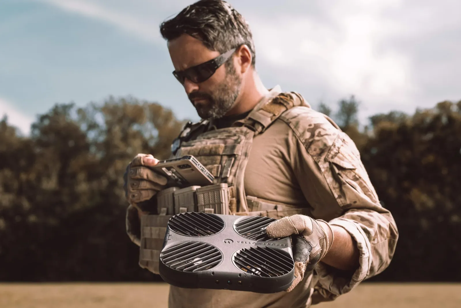 Darkhive tactical drone system for U.S. Army battlefield operations