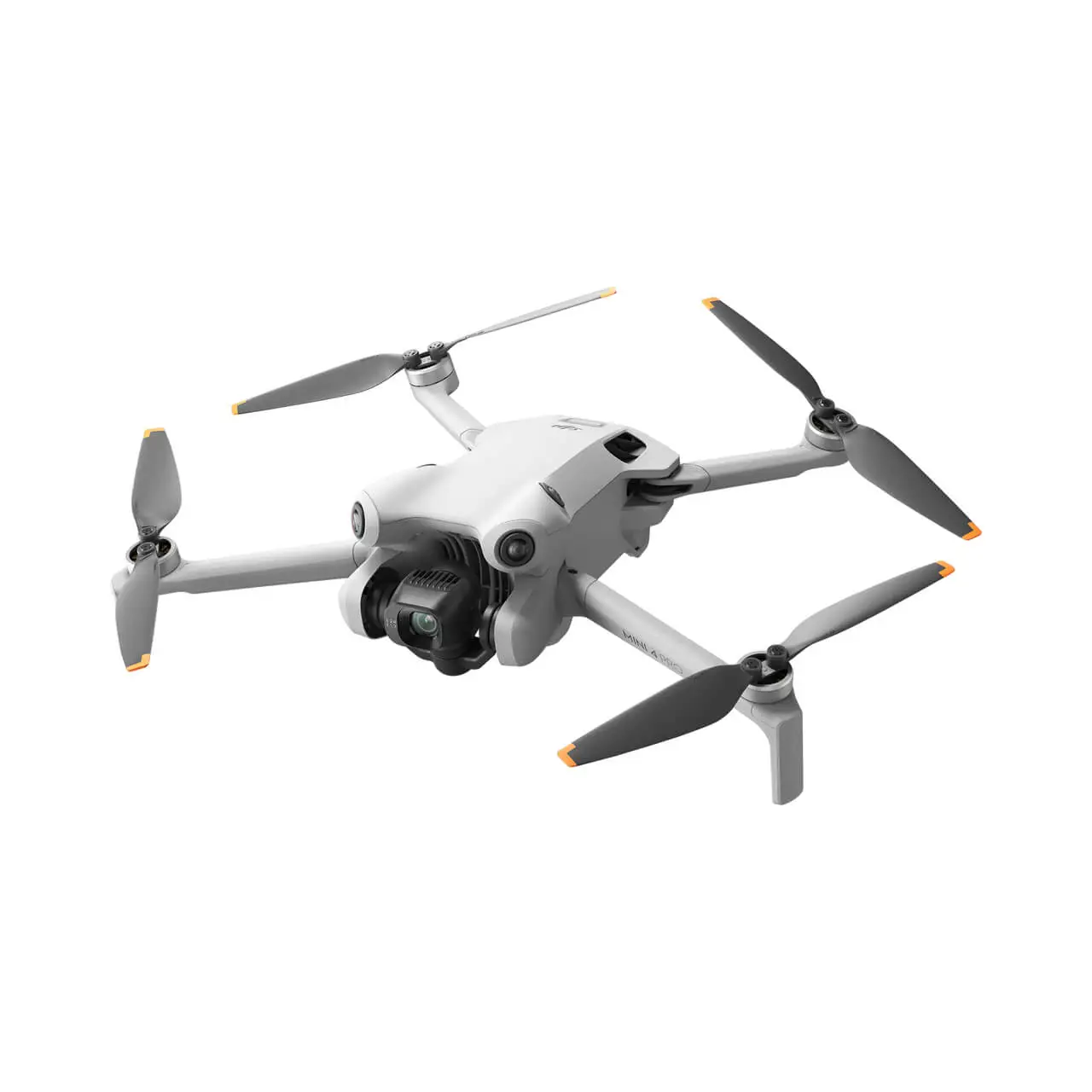 Skyrover S1 and DJI Mini 4 Pro sub-250g consumer drones side by side against a white background