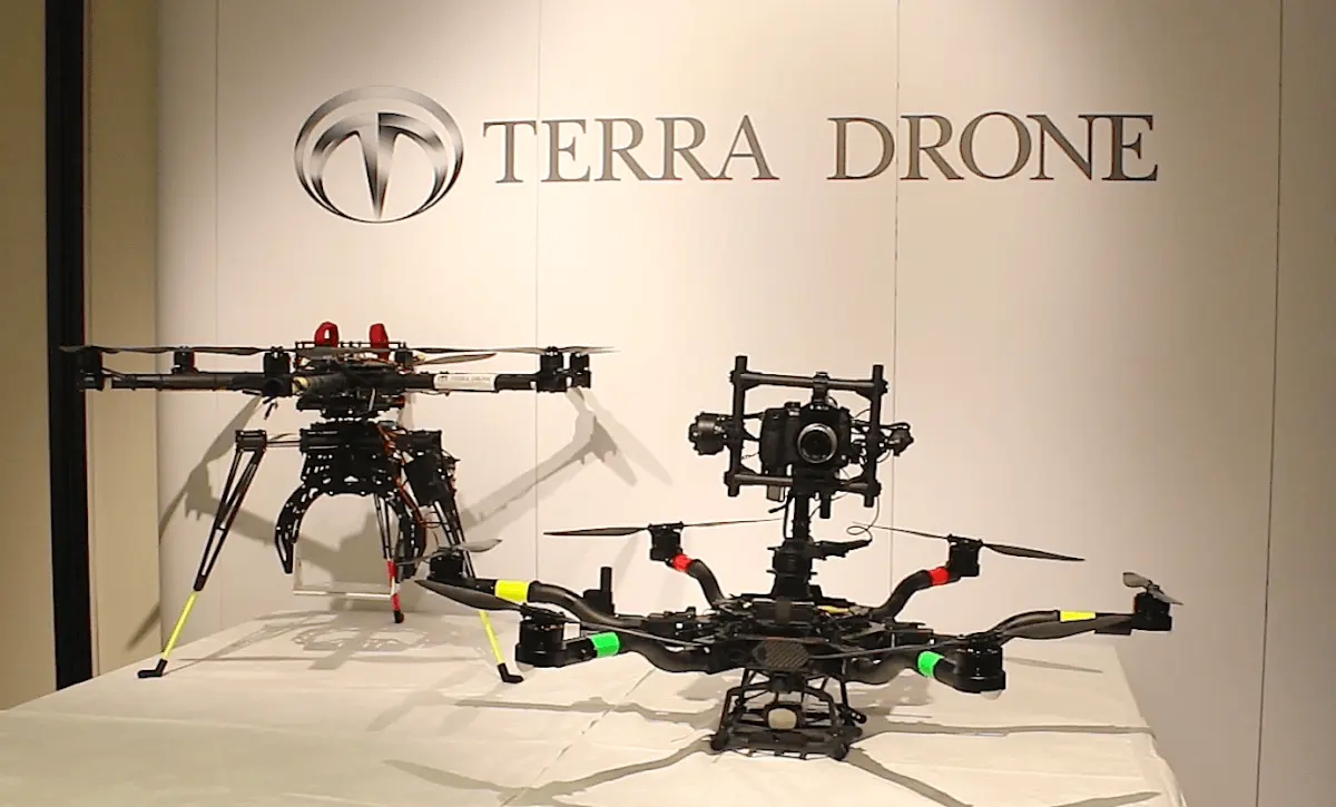 Terra Drone modular UAV training model prepared for delivery to Japan Ministry of Defense